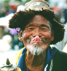 Greetings in Tibet